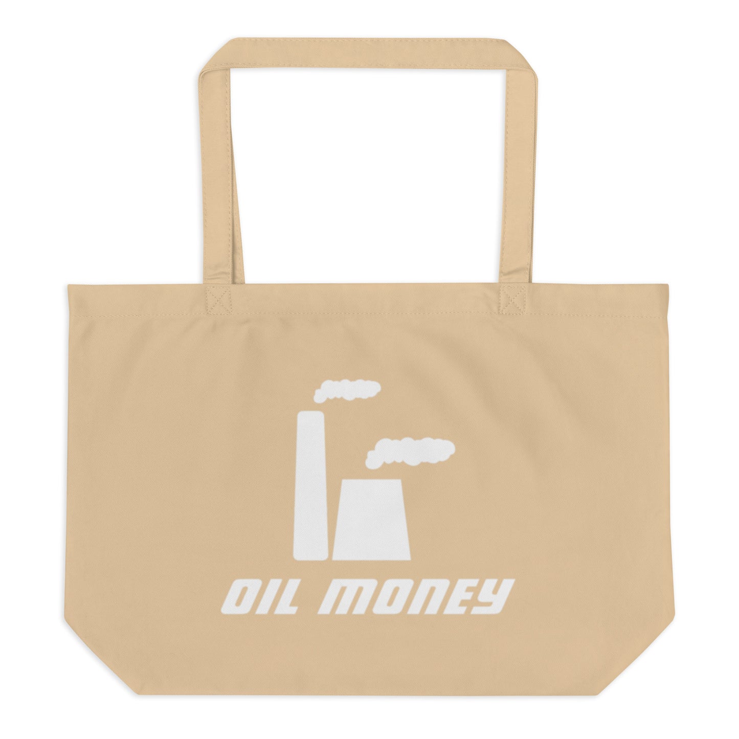 Large organic tote bag