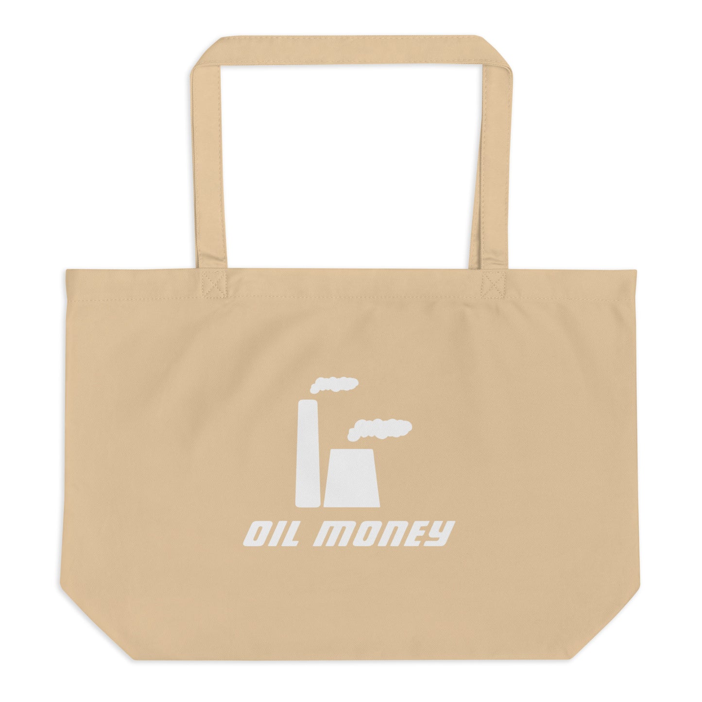 Large organic tote bag