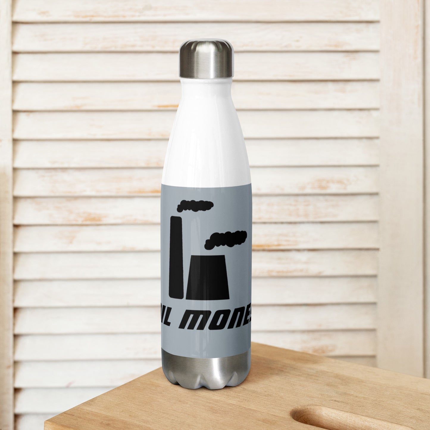 Stainless steel water bottle